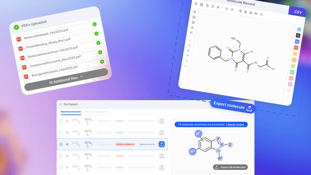 We Built a 98% Accurate Full-Molecule Data Extractor for PDFs, Now You Can Use It